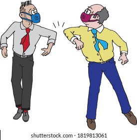 Bumping Into Each Other Stock Illustrations Images Vectors Shutterstock