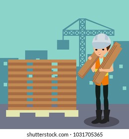 Work Day Illustration