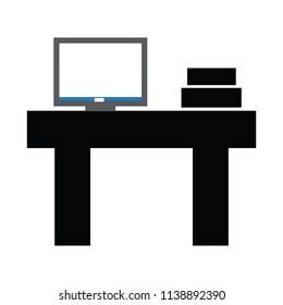 Work desk with Computer