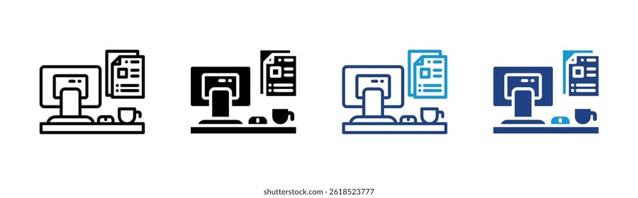 Elemento De Ícone Da Mesa De Trabalho Para Design