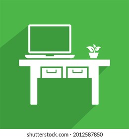 work desk icon , job desk icon
