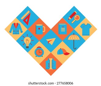 Work and education icons