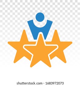Work experience icon for apps or website