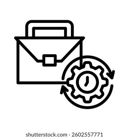 Work Experience Icon Element for Design