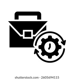 Work Experience Icon Element for Design