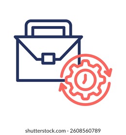 Work Experience Icon Element for Design