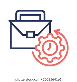 Work Experience Icon Element for Design