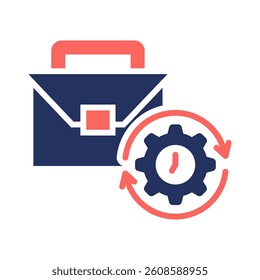 Work Experience Icon Element for Design