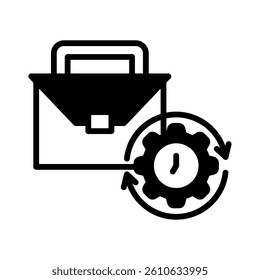 Work Experience Icon Element for Design