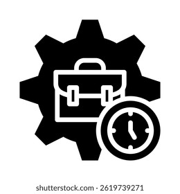 Work Experience Icon Element For Design