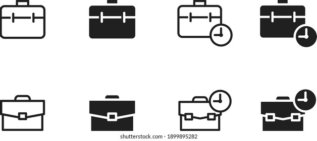 Work Experience Icon, Vector Illustration	