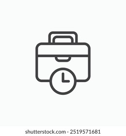 Work experiencelinesimple icon in line style.