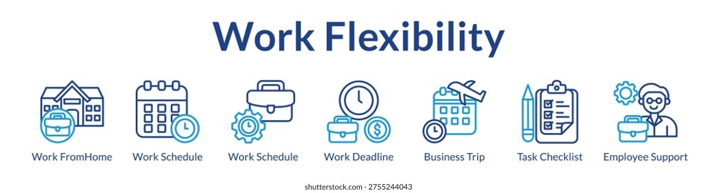 Work Flexibility Solutions with Remote Work Options Schedule Management Business Travel and Employee Support Systems