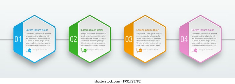 Work flow chart. Business presentation template. Vector Graphics. Design element.