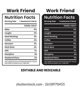 Trabalho Amigo Fatos Nutricionais, Rótulo de nutrição, fatos de nutrição chá trançado, calculadora de nutrição,
