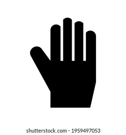 work gloves icon or logo isolated sign symbol vector illustration - high quality black style vector icons
