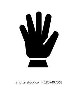 work gloves icon or logo isolated sign symbol vector illustration - high quality black style vector icons
