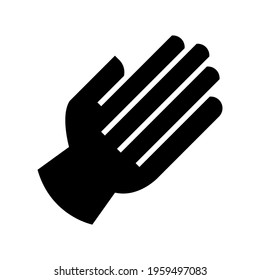 work gloves icon or logo isolated sign symbol vector illustration - high quality black style vector icons
