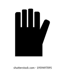 work gloves icon or logo isolated sign symbol vector illustration - high quality black style vector icons
