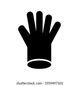 work gloves icon or logo isolated sign symbol vector illustration - high quality black style vector icons
