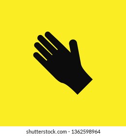 Work Gloves Icon Vector