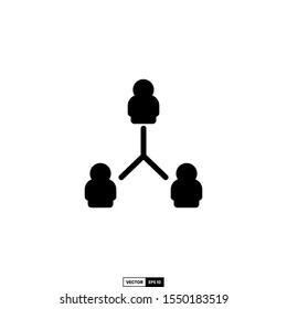 Work group icon, design inspiration vector template for interface and any purpose