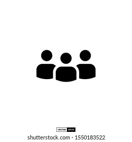 Work group icon, design inspiration vector template for interface and any purpose