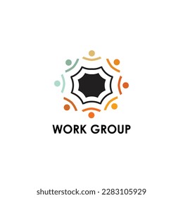 Work Group Logo Design Simple