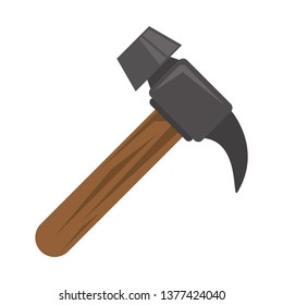 Work hammer wooden grip tool