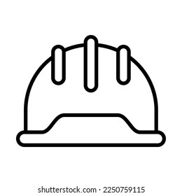 Work Helmet Icon Logo Design Vector Template Illustration Sign And Symbol Pixels Perfect