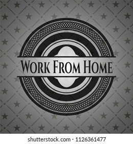 Work From Home black emblem