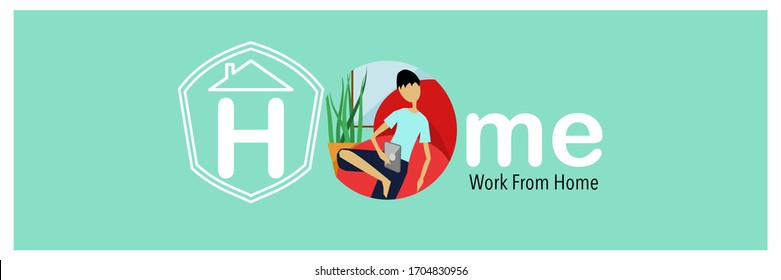  Work from home. Covid 19 corona virus.