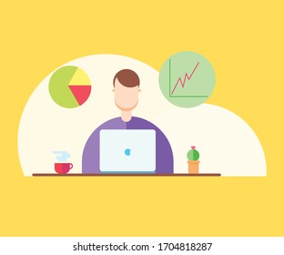 Arbeit von Wohnflaechen-Design-Illustration