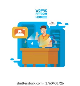 Work from home is a job whose activities are centered in the house. Most workers who use this system are freelancers or programmers who do not necessarily have to go to the center of their workplace. 