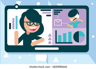 Trabajo desde casa y Trabajo en línea