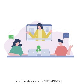 work from home online presentation