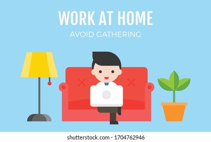 Work from home, reduce the risk of coronavirus infection