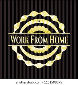 Work From Home shiny badge