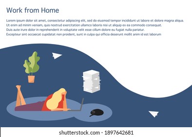 Work from home stay away from COVID-19. Stay safe. Social distancing.