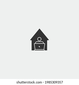 Signo de ilustración de icono del vector de origen