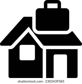 work from home Vector illustration on a transparent background.Premium quality symbols.Glyphs vector icon for concept and graphic design.