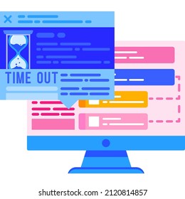 Work icon. Computer service platform for organization of task and daily to-do list vector. Business and time management. Effective planning