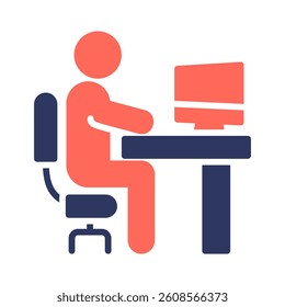 Work Icon Element for Design