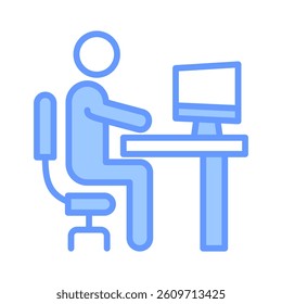 Work Icon Element for Design