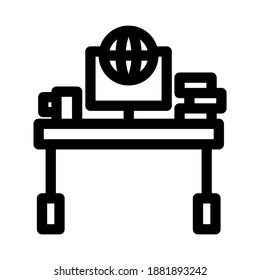 work icon or logo isolated sign symbol vector illustration - high quality black style vector icons
