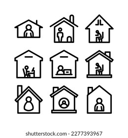 work from icon or logo isolated sign symbol vector illustration - Collection of high quality black style vector icons
