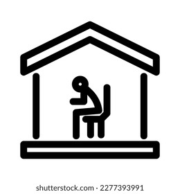 work from icon or logo isolated sign symbol vector illustration - high quality black style vector icons
