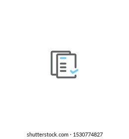 work Icon for school, university, student and other, with colorize outline style and very useful icon