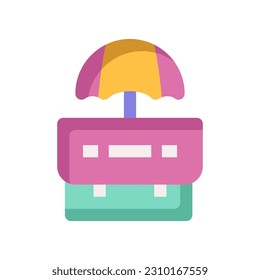 work insurance icon for your website, mobile, presentation, and logo design.