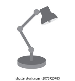 work lamp or study lamp vector illustration